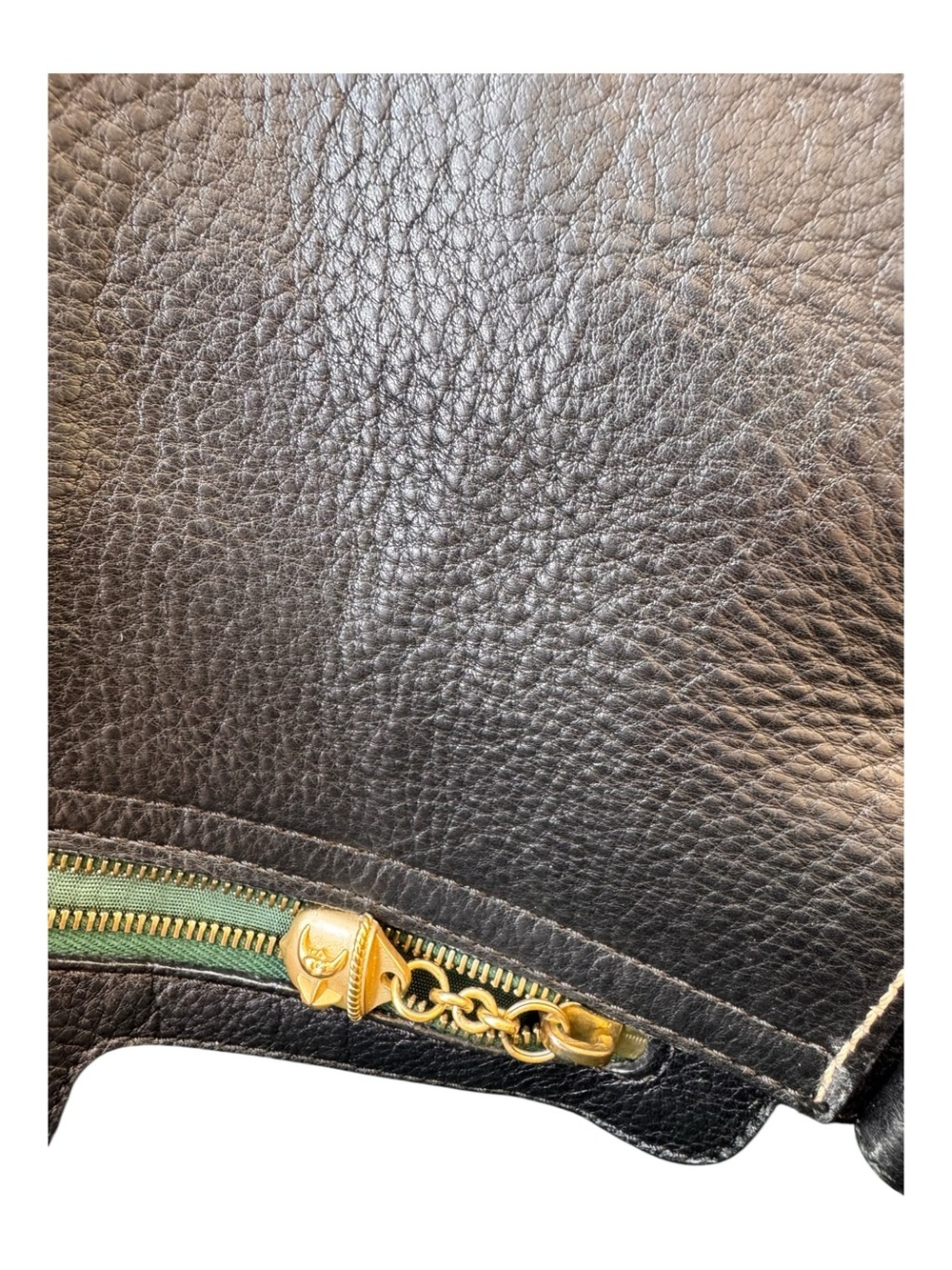 Barry Kieselstein-Cord Vinatge Woven Leather Frog Ladybug Shoulder Bag Italy - Picture 8 of 15